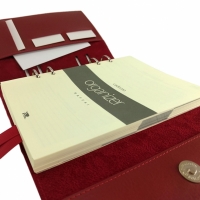 Caderno Organizer Raffai - Vermelho